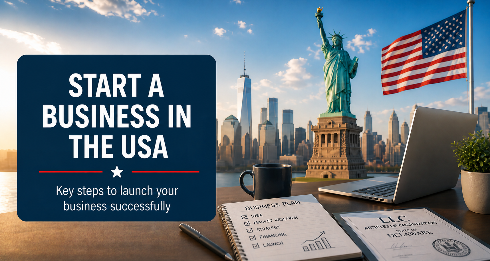 Doing business in the United States — visual guide, US English