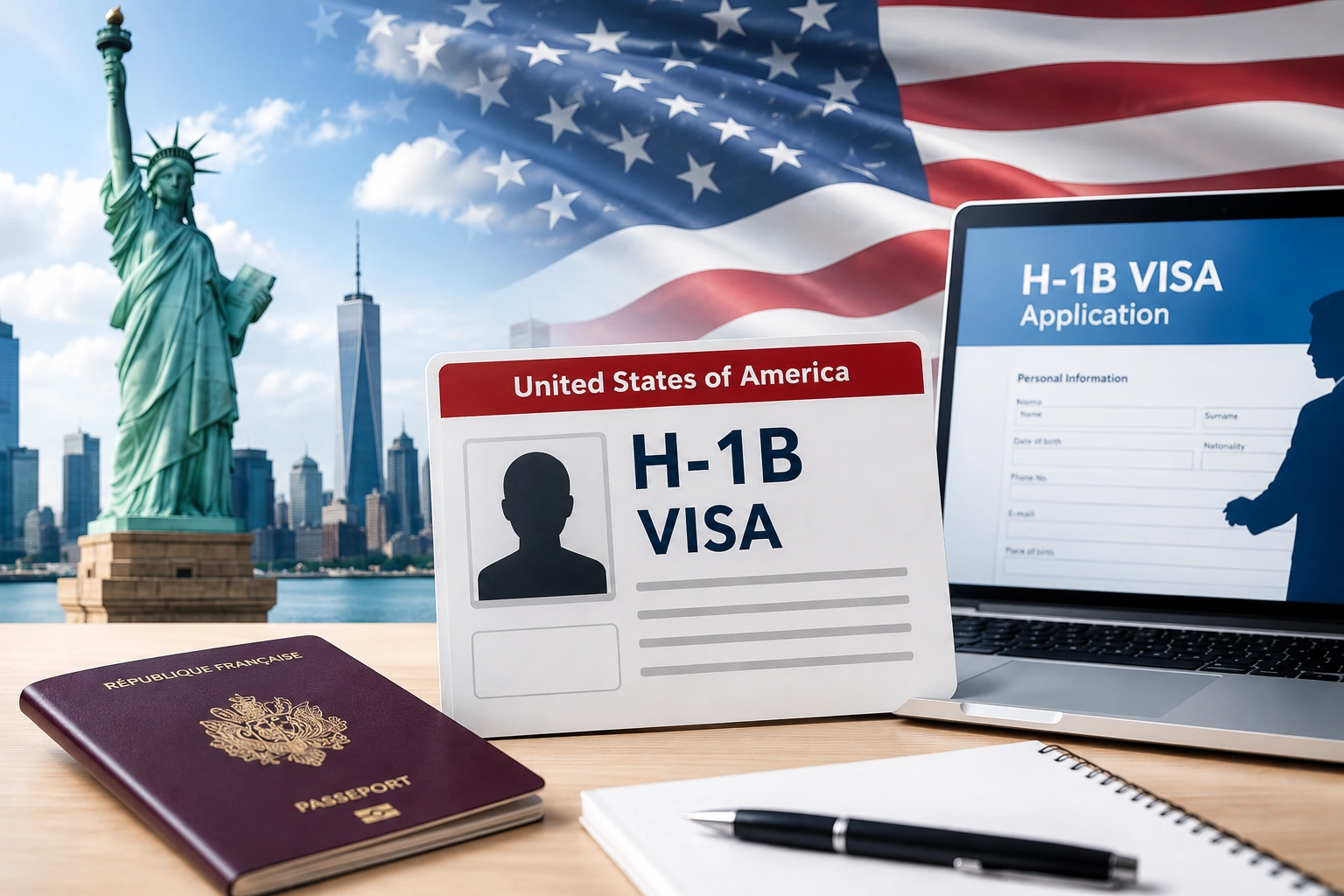 H-1B visa guide in the United States for French nationals