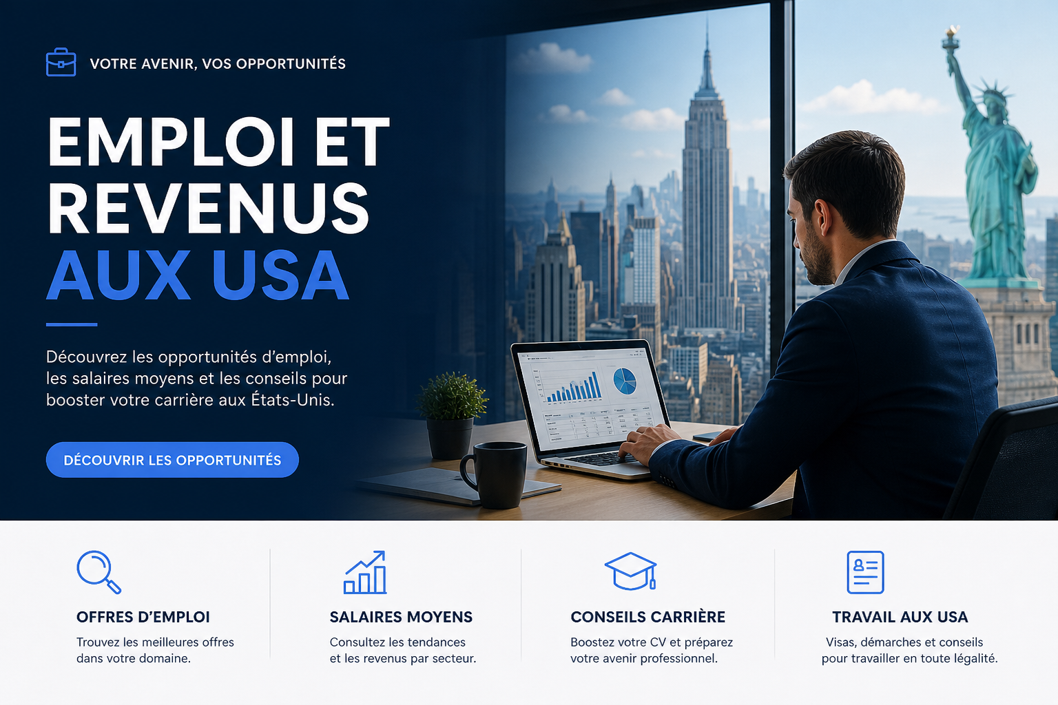 Jobs and income in the United States — France-USA-Net.Com banner