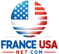 Deuxième logo France-USA-Net.Com (juin 2023 – mars 2026)