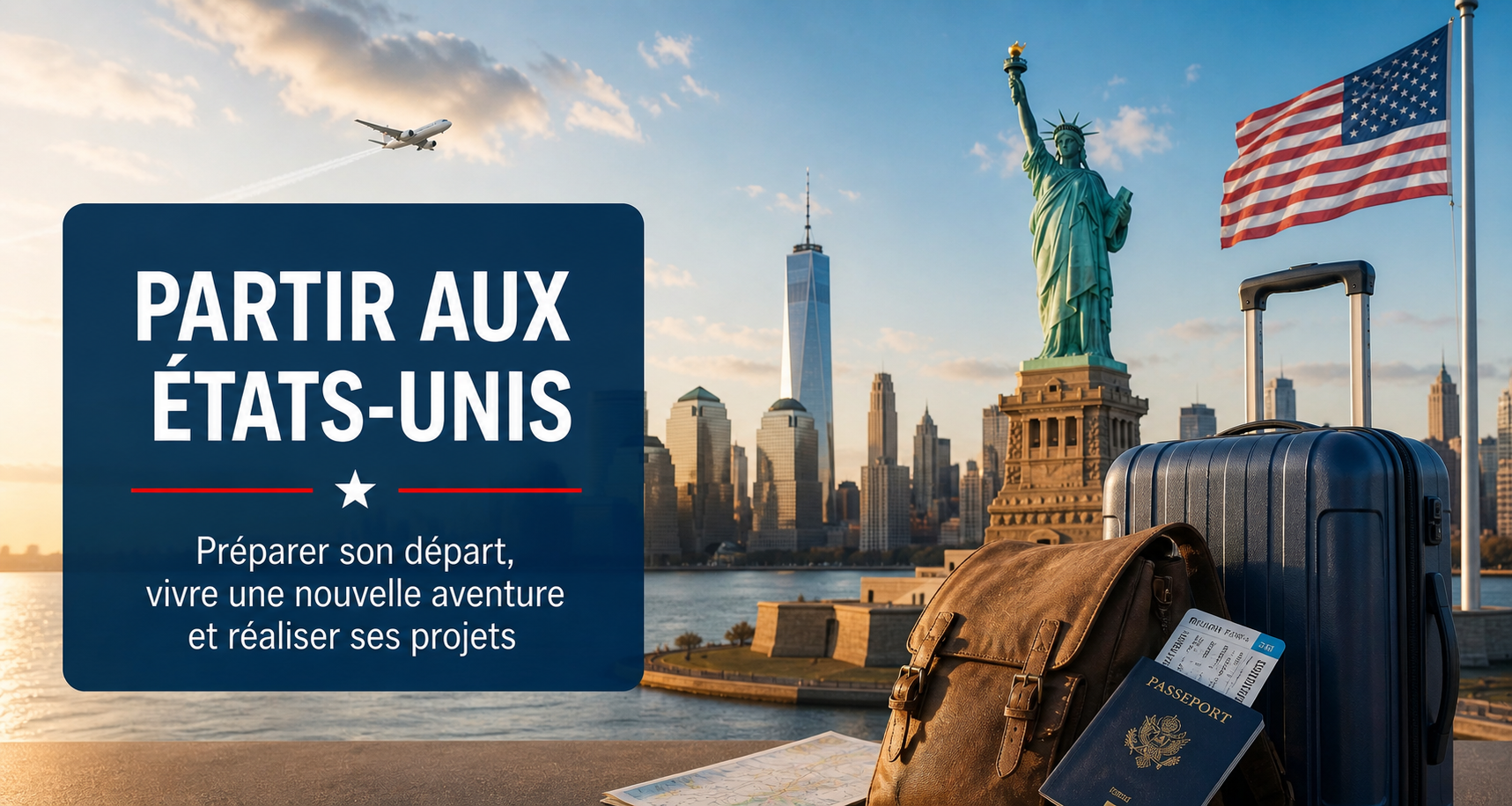 Partir aux États-Unis depuis la France — formalités de voyage