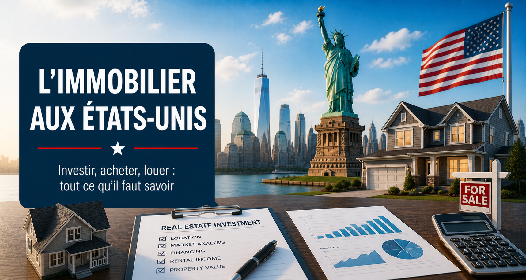 Guide immobilier aux États-Unis — France-USA-Net.Com
