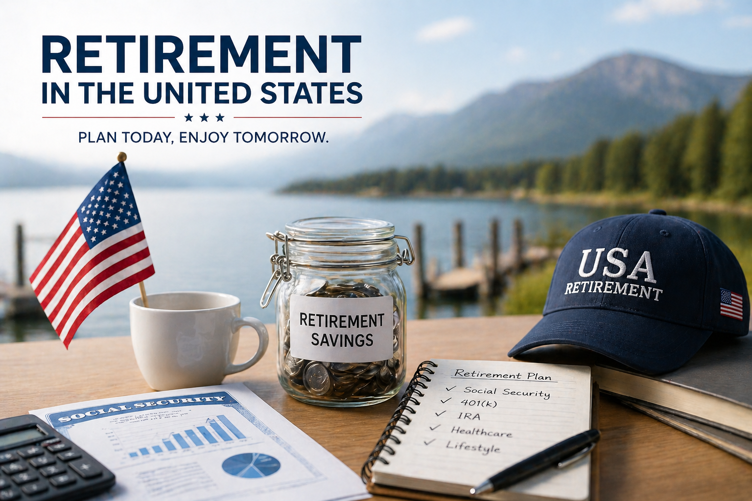 Retirement in the United States guide banner — France-USA-Net.Com