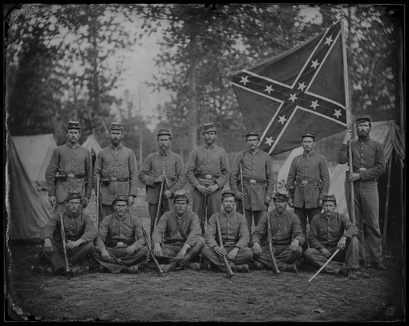 Confederate soldiers — Confederate States Army