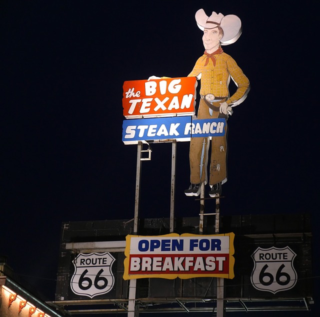 Big Texan Steak Ranch in Amarillo, Texas